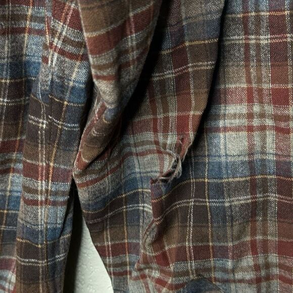 Vtg Pendleton Flannel Button Down Shirt - Picture 6 of 6